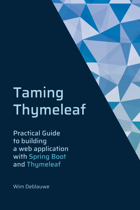 Taming Thymleaf book cover